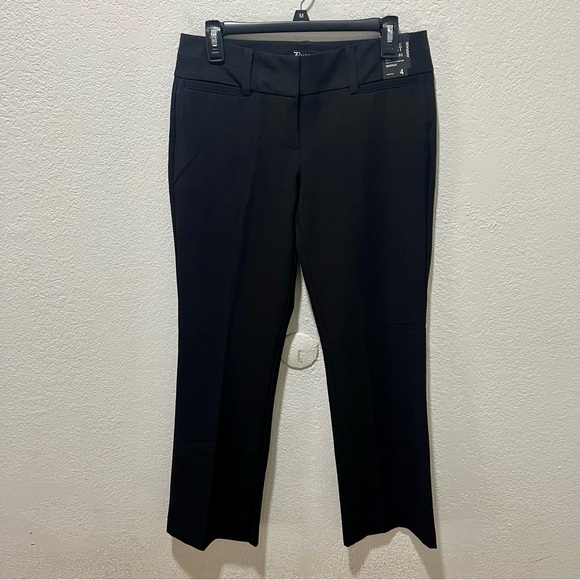 New York & Company NWT 7th Avenue Black Signature Fit Bootcut Pants - Picture 1 of 13
